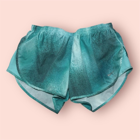Nike Blue Athletic Shorts with Snug Fit - Picture 1 of 5